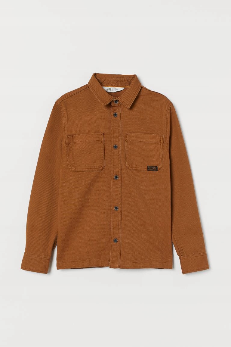 Detská košeľa - H&M Detská košeľa Veľkosť 134 Biela rukáv