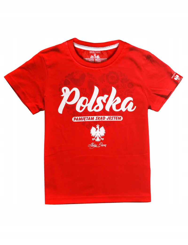 Tričko Patria Nostra 122 červená