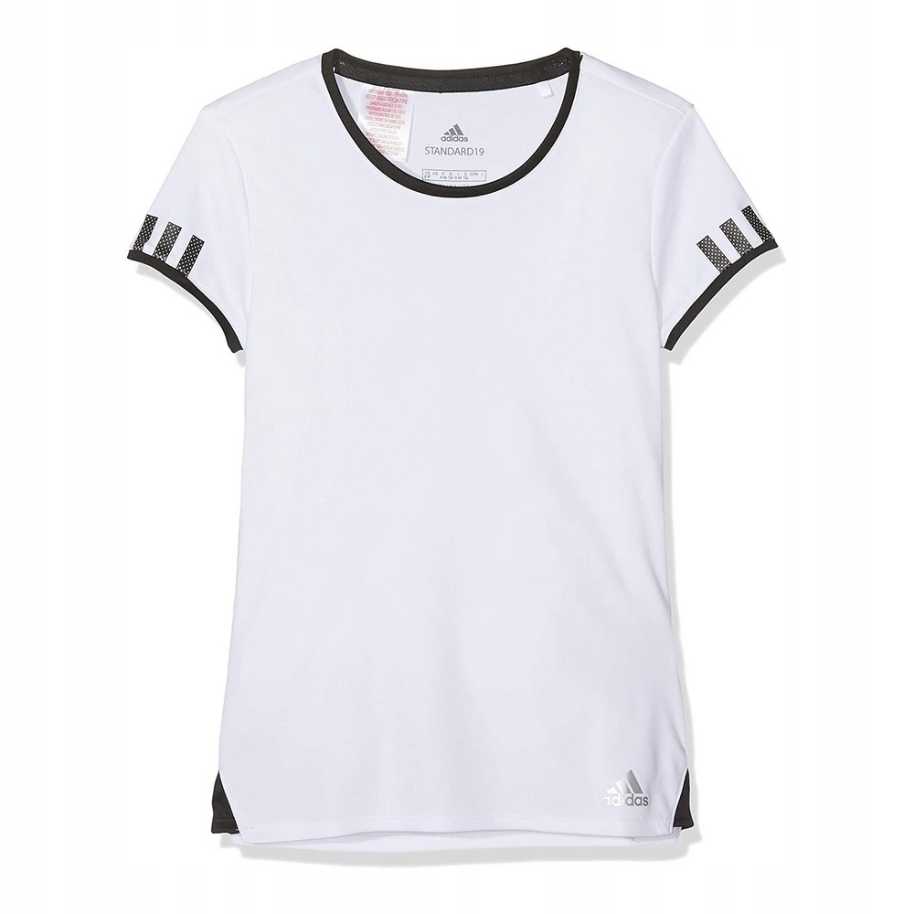 Detská košeľa - Adidas Detská košeľa veľkosť 122 Krátke rukávy