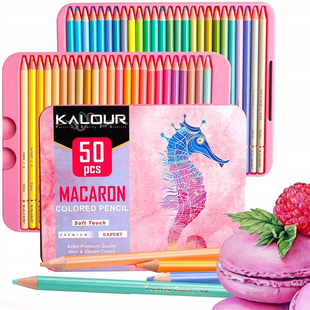 Kalour ceruzka ceruzky sada ceruziek umenia pastelky 50 ks.