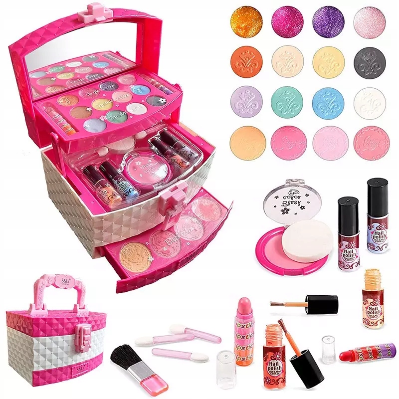 Detský make up - Zmyslová manipulačná doska Montessori xxl