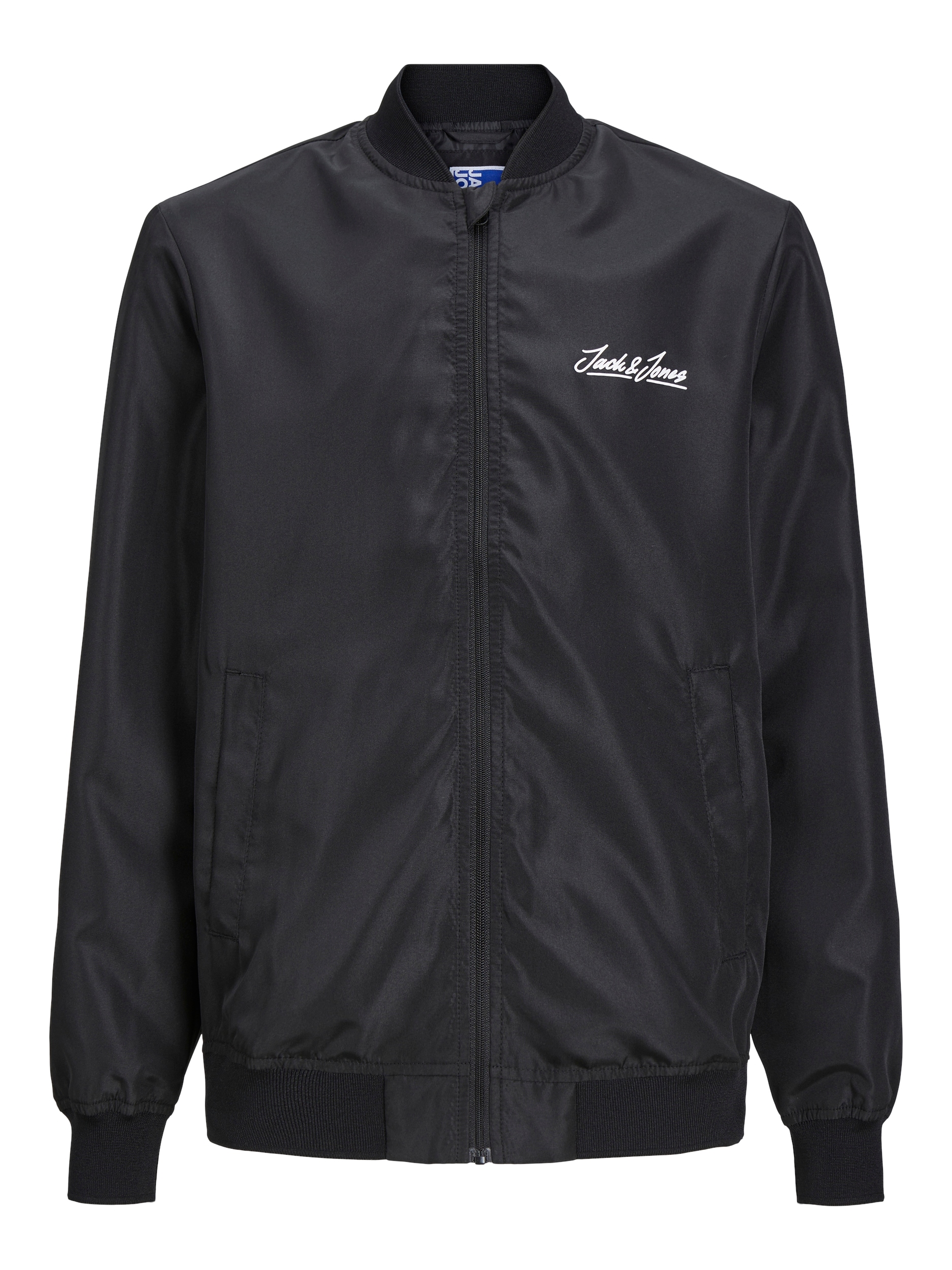 Bunda Jack & Jones JJOLIVER BOMBER JNR, 152. rok výroby, čierna
