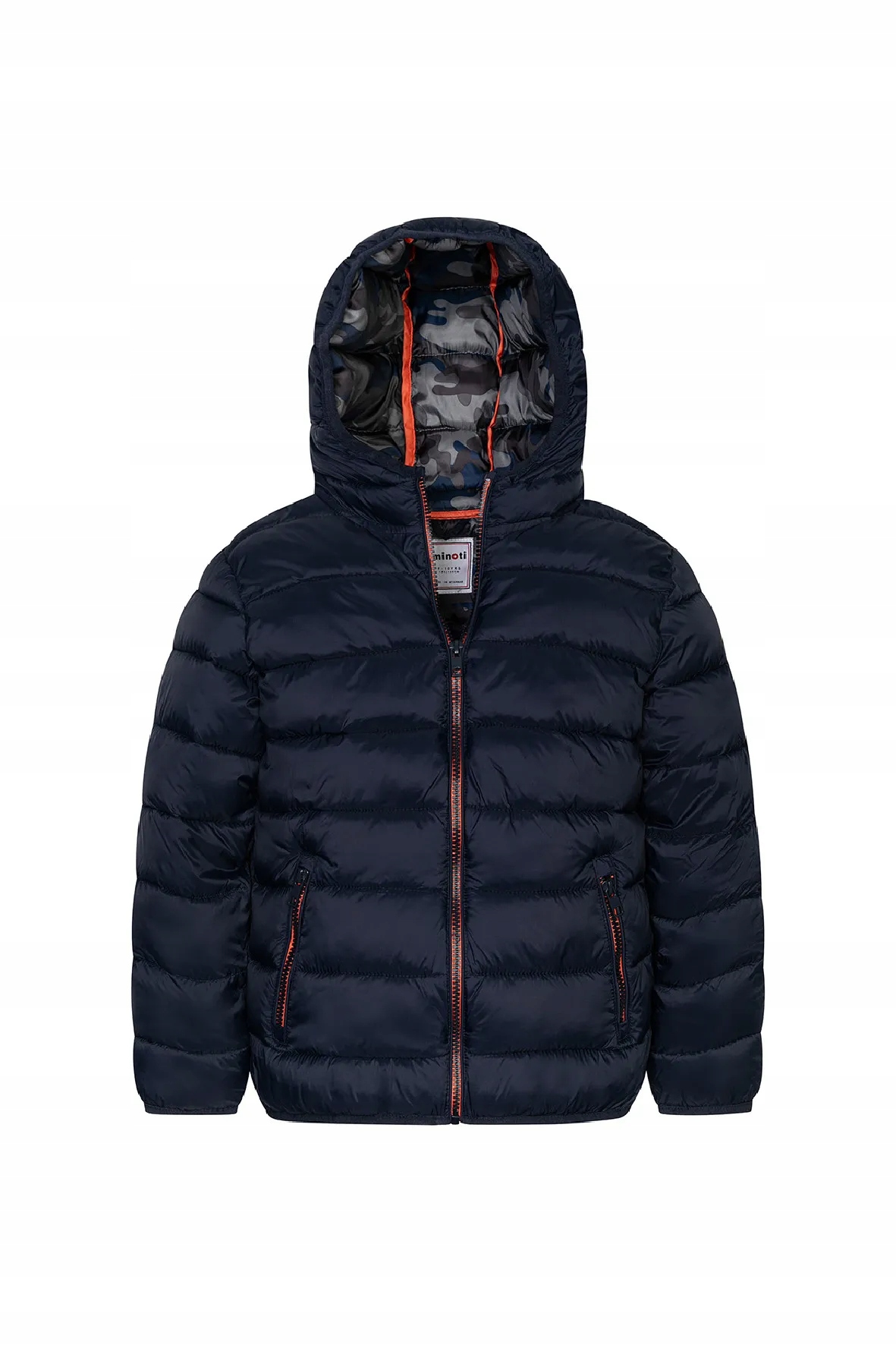Detská bunda - Zimná bunda Puffer Boys s kapucňou