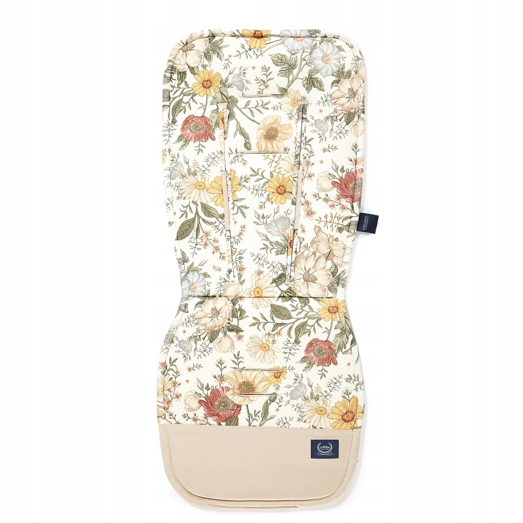Podložka do kočíka - La Millou Multi Vintage Meadow Sroller vložka