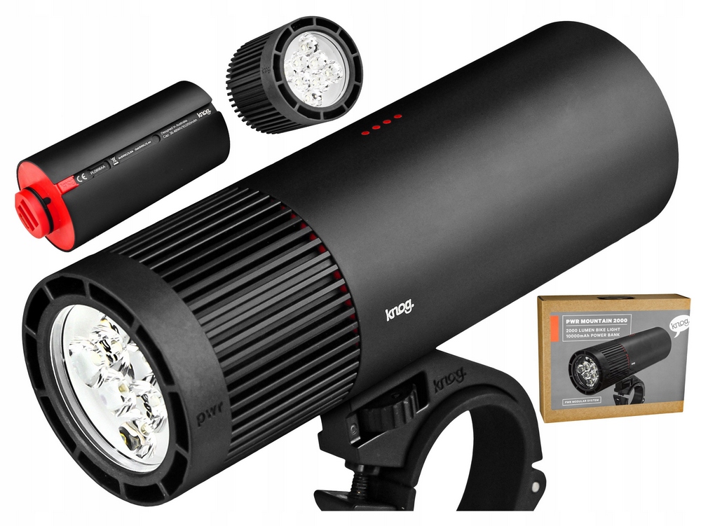Knog PWR Mountain 2000LM Power Bank Front Lamp