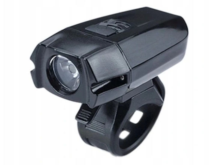 Predná lampa čierna LED Cree 400 lm na USB