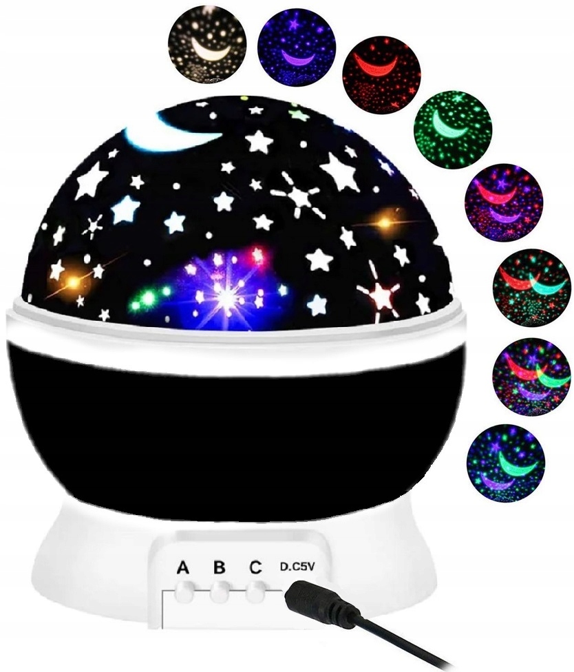 Lamp projektor Star Master Project Star viacfarebný