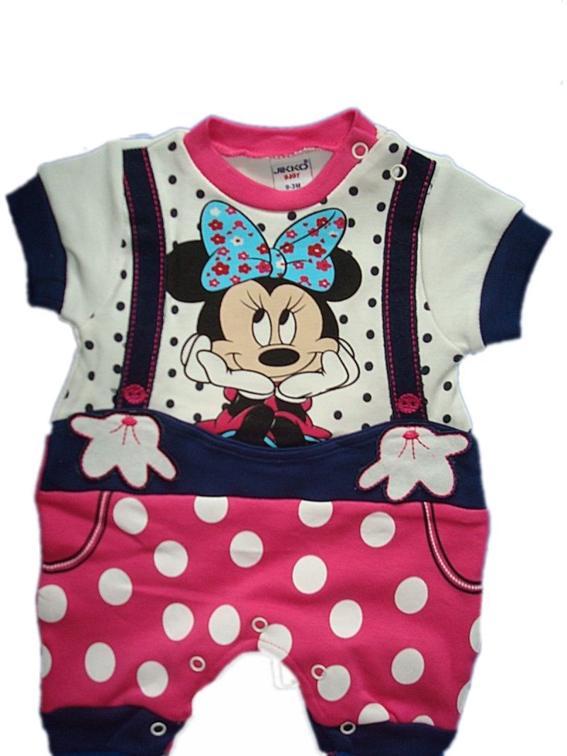 Dupačky - Baby Rampers 62 biela, čierna, červená, modrá, ružová, žltá