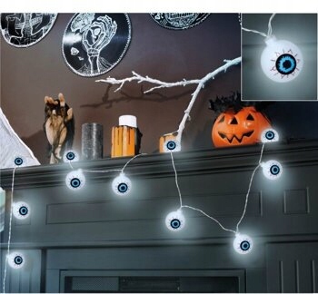 LED svetelná girlanda očká 130cm OKO lampy