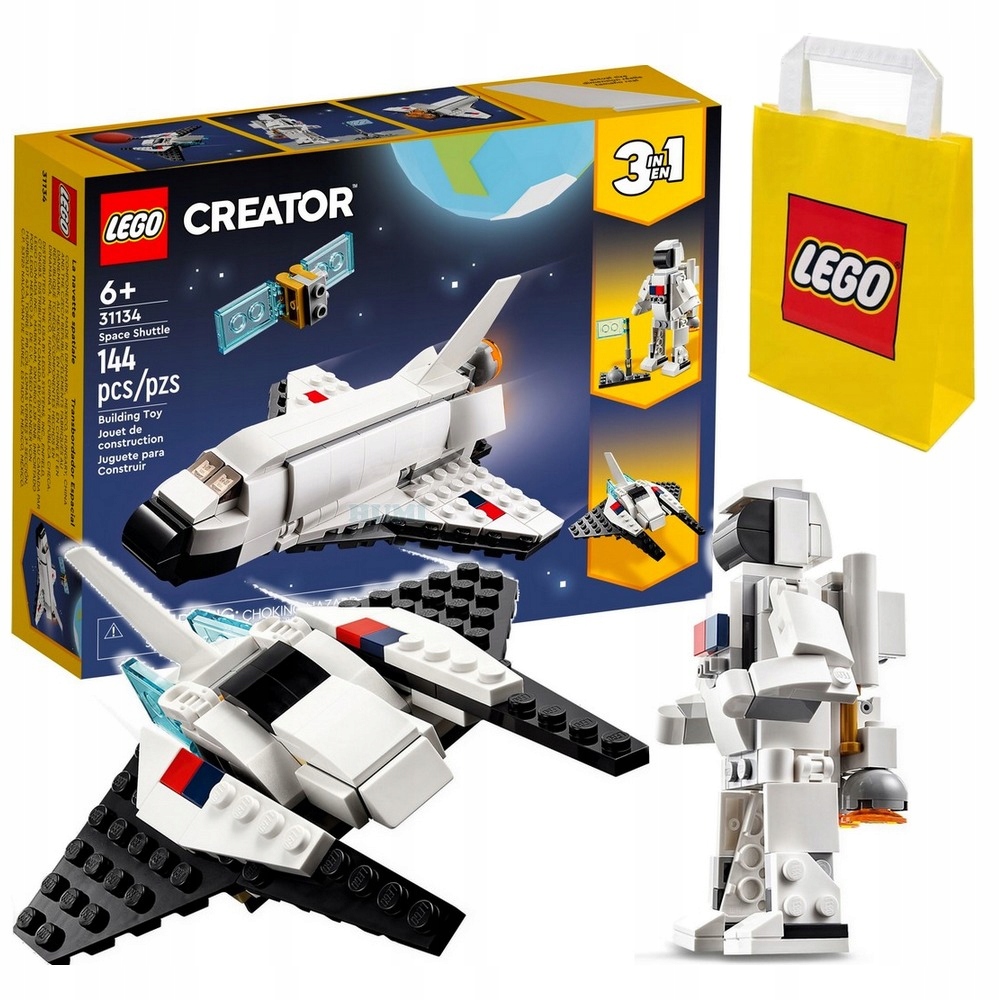 Stavebnica LEGO Creator 3 w 1 - LEGO 31134 Tvorca - Raketová loď Space Ferry