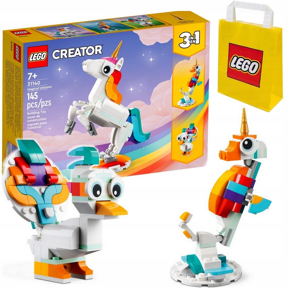 Stavebnica LEGO Creator 3 w 1 - LEGO 31140 Tvorca - 3in1 Magical Horse