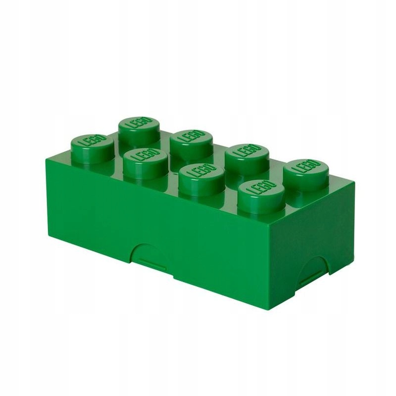 Detský desiatový box, fľaša - LEGO 40231734 LUNCHBOX BLOK 8 ZELENÝ