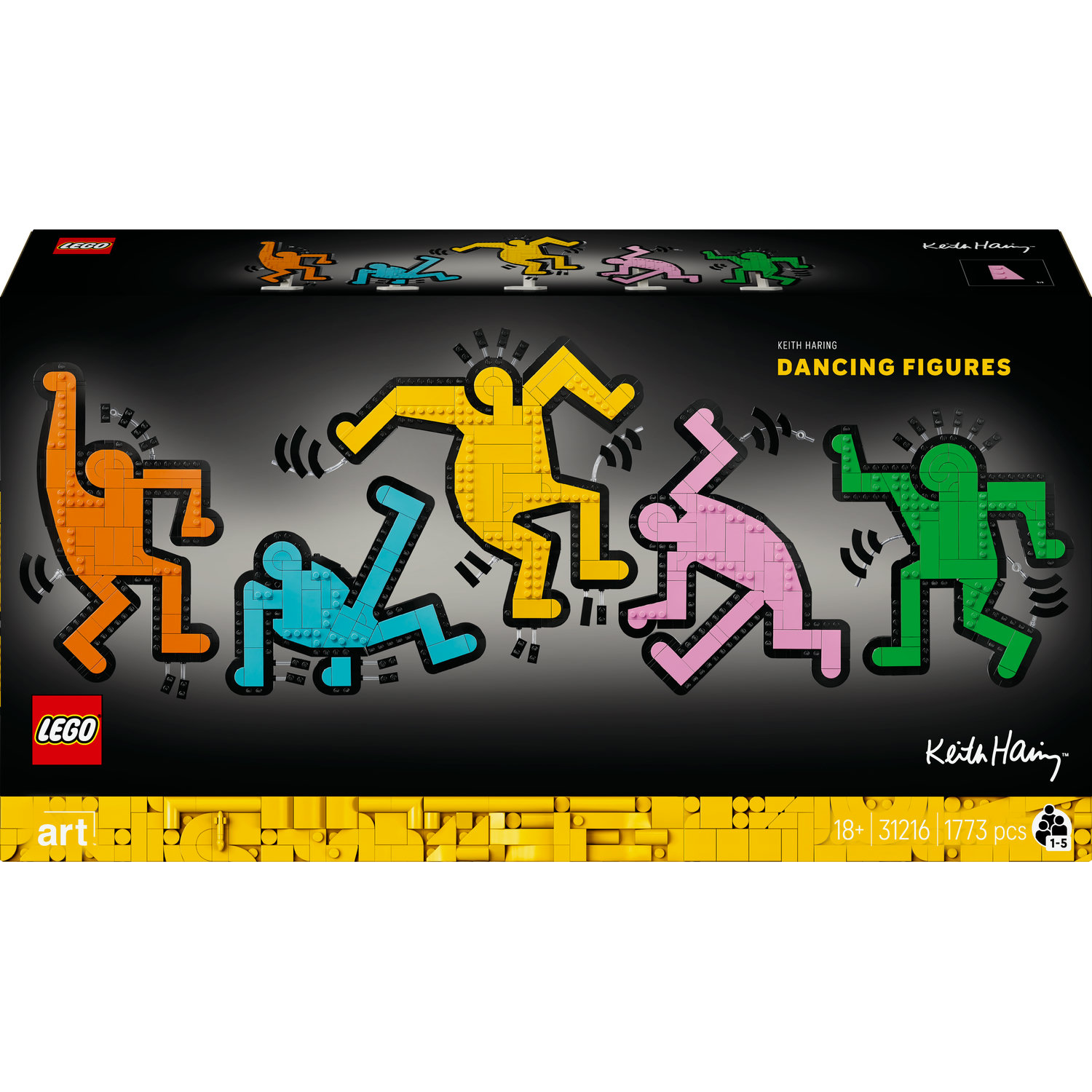 LEGO Art 31216 Art 31216 Keith Haring – Tancujúce figúrky