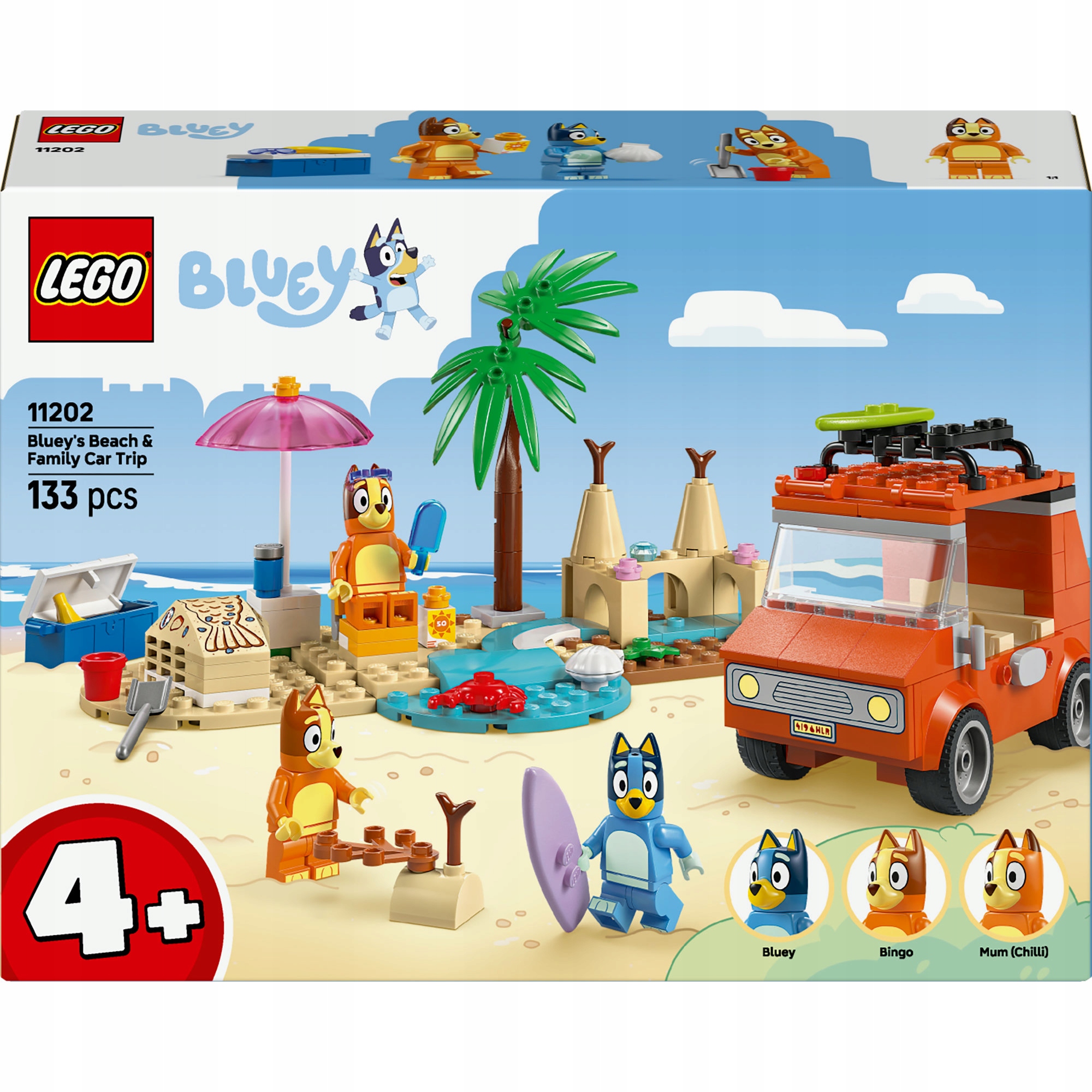 LEGO 11202 Blue – Blue a rodinný výlet autom
