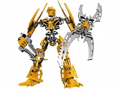 LEGO Bionicle 8989 Mata Nui použila kompletnú súpravu robota Glatorian