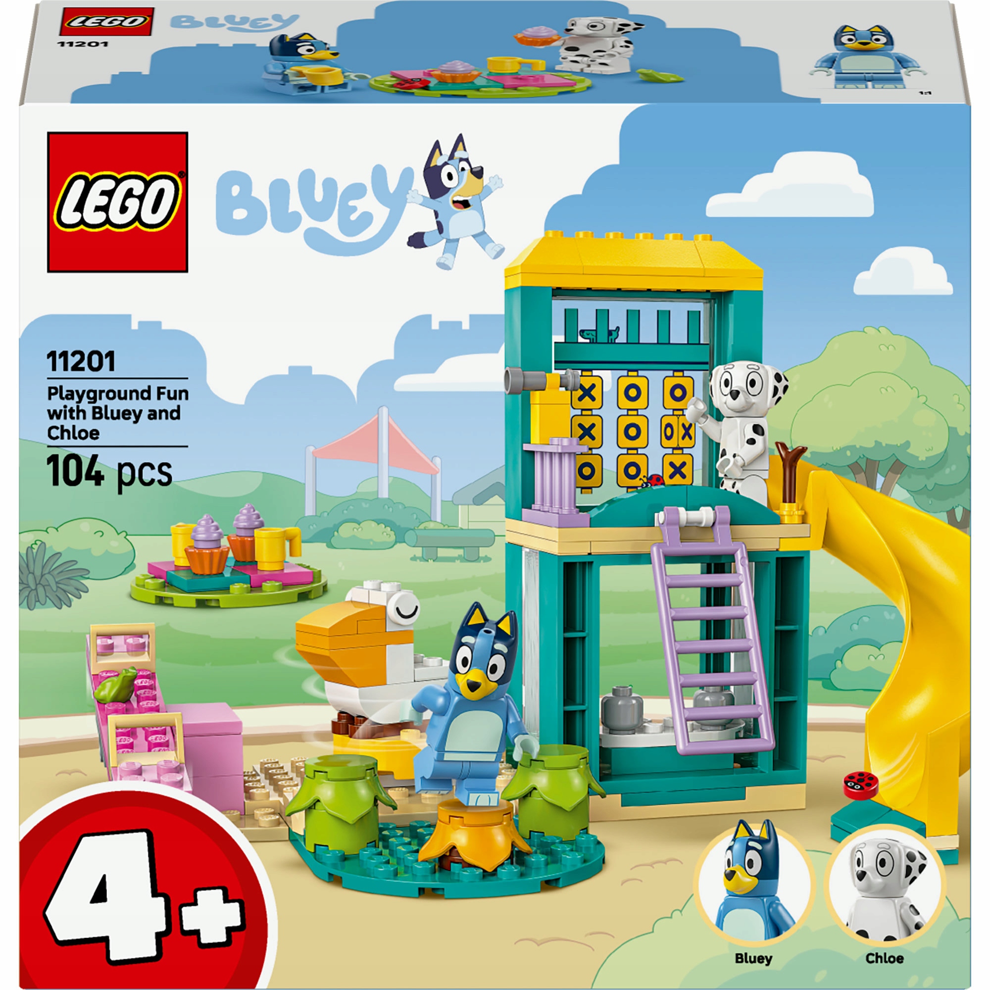 LEGO 11201 Modrá a záplata na ihrisku 4+
