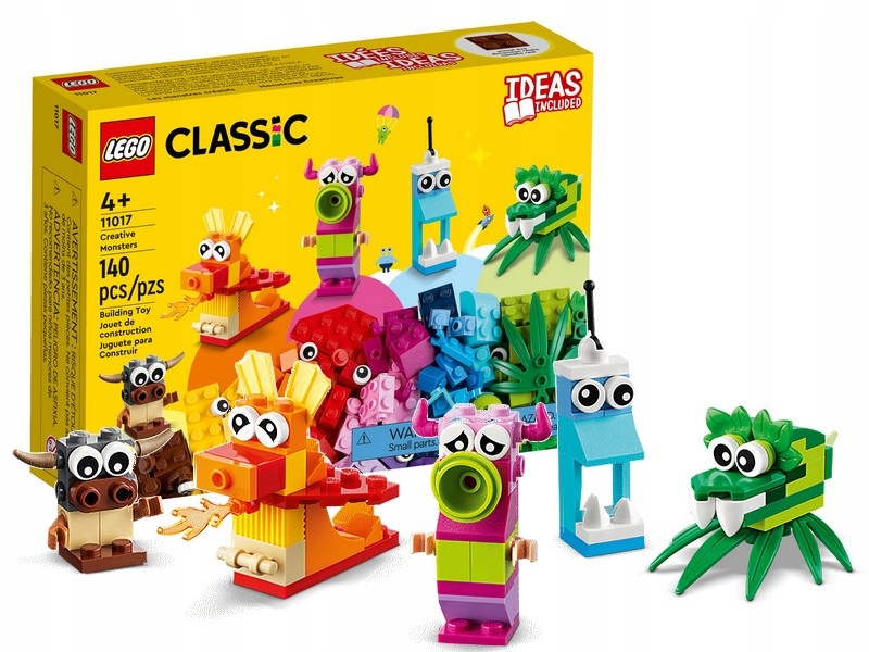 Stavebnica LEGO Classic - Lego Classic 11017 Creative Monsters