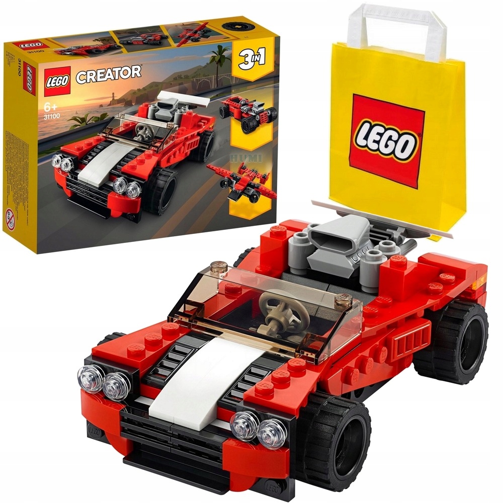 Stavebnica LEGO Creator 3 w 1 - MINNIE MOUSE MINI MASKOT DÁVA DISNEY BOZKY