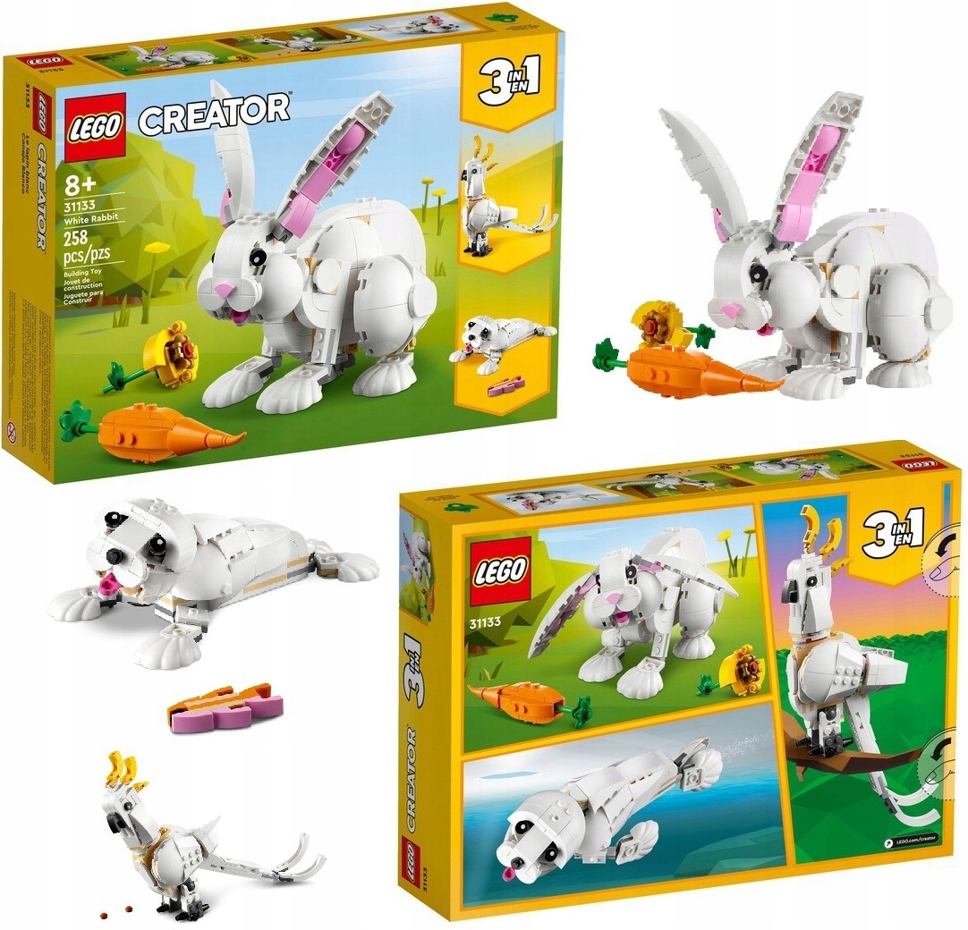 LEGO Creator Biely králik 31133
