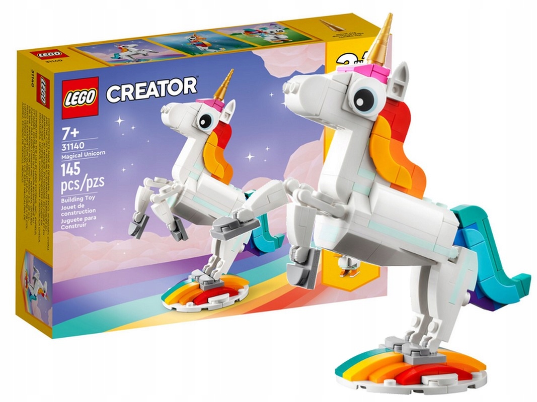 Stavebnica LEGO Creator - Tvorca Lego 31140 Magic Unicorn 3in1