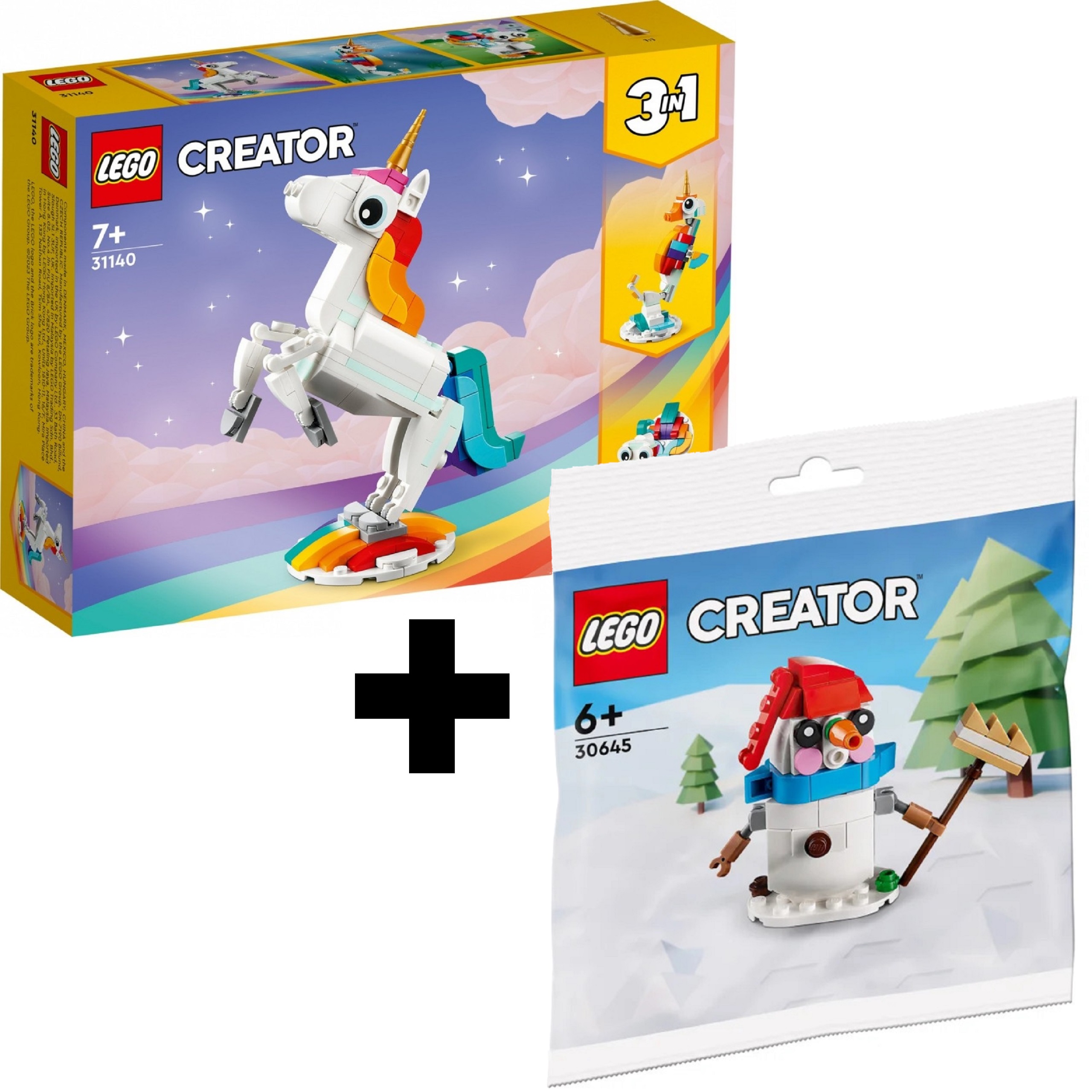 Stavebnica LEGO Creator 3 w 1 - Auto policajné auto Policajné auto Van svetlo ZVUK.