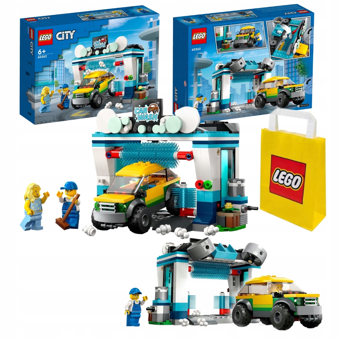 LEGO City 60362 Umývačka áut