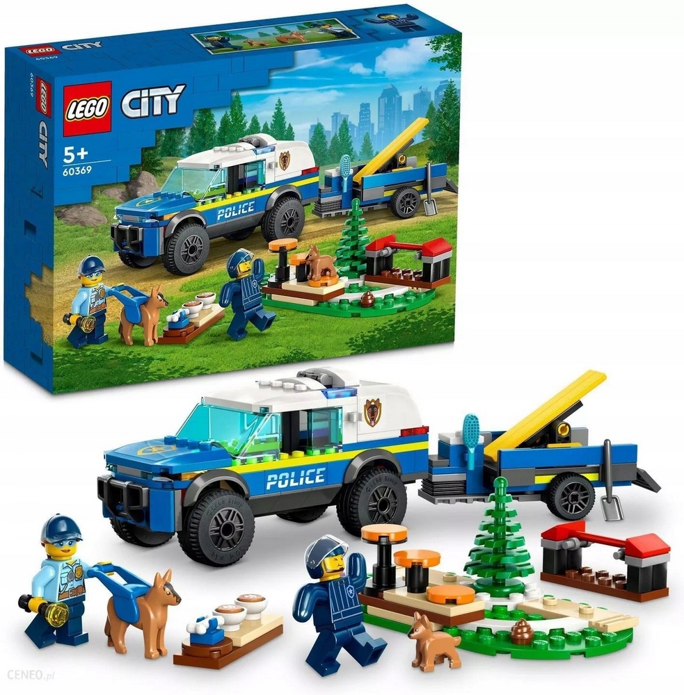 LEGO City 60369 Výcvik policajných psov v teréne