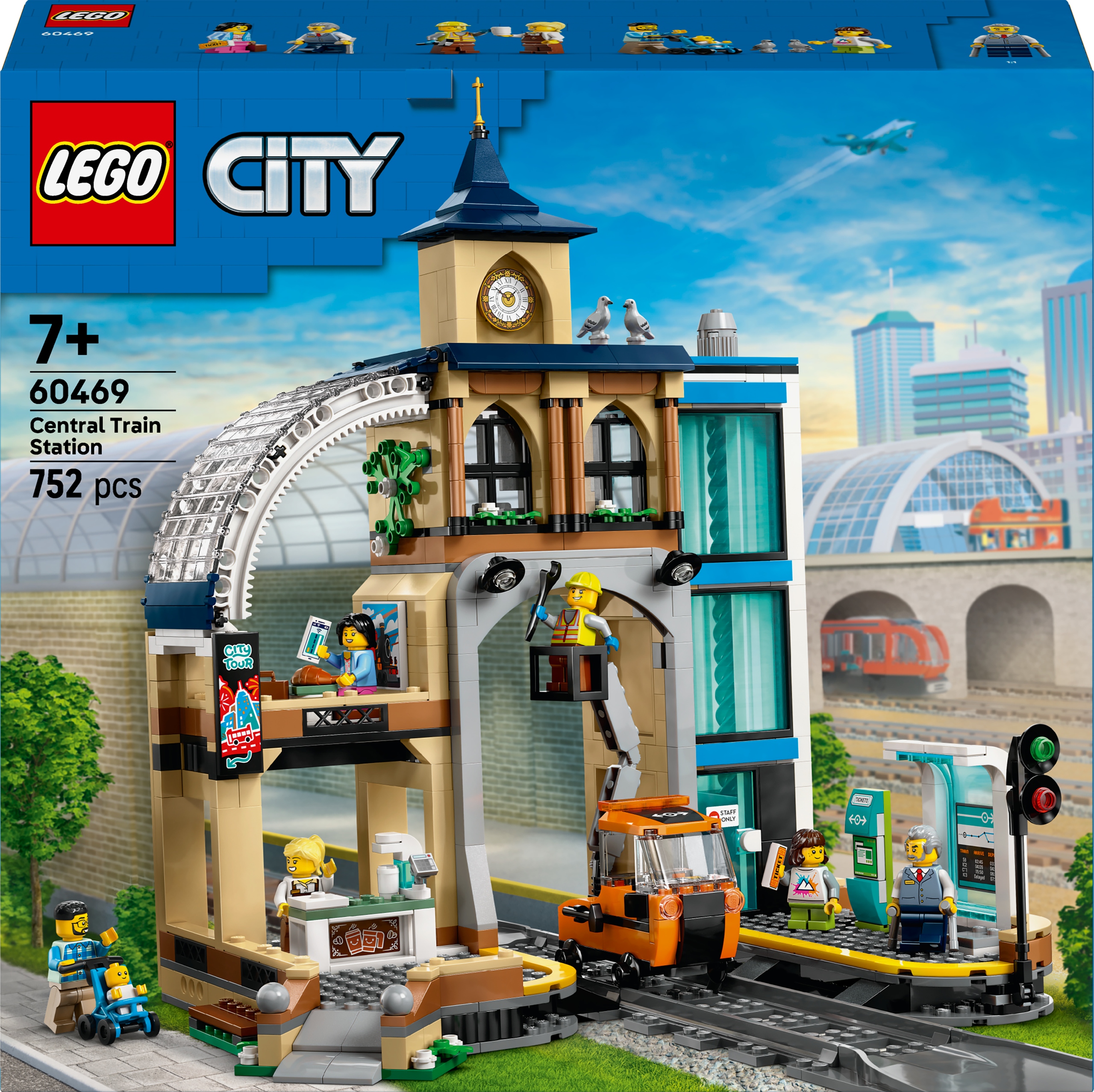 LEGO City 60469 City 60469 Hlavná železničná stanica