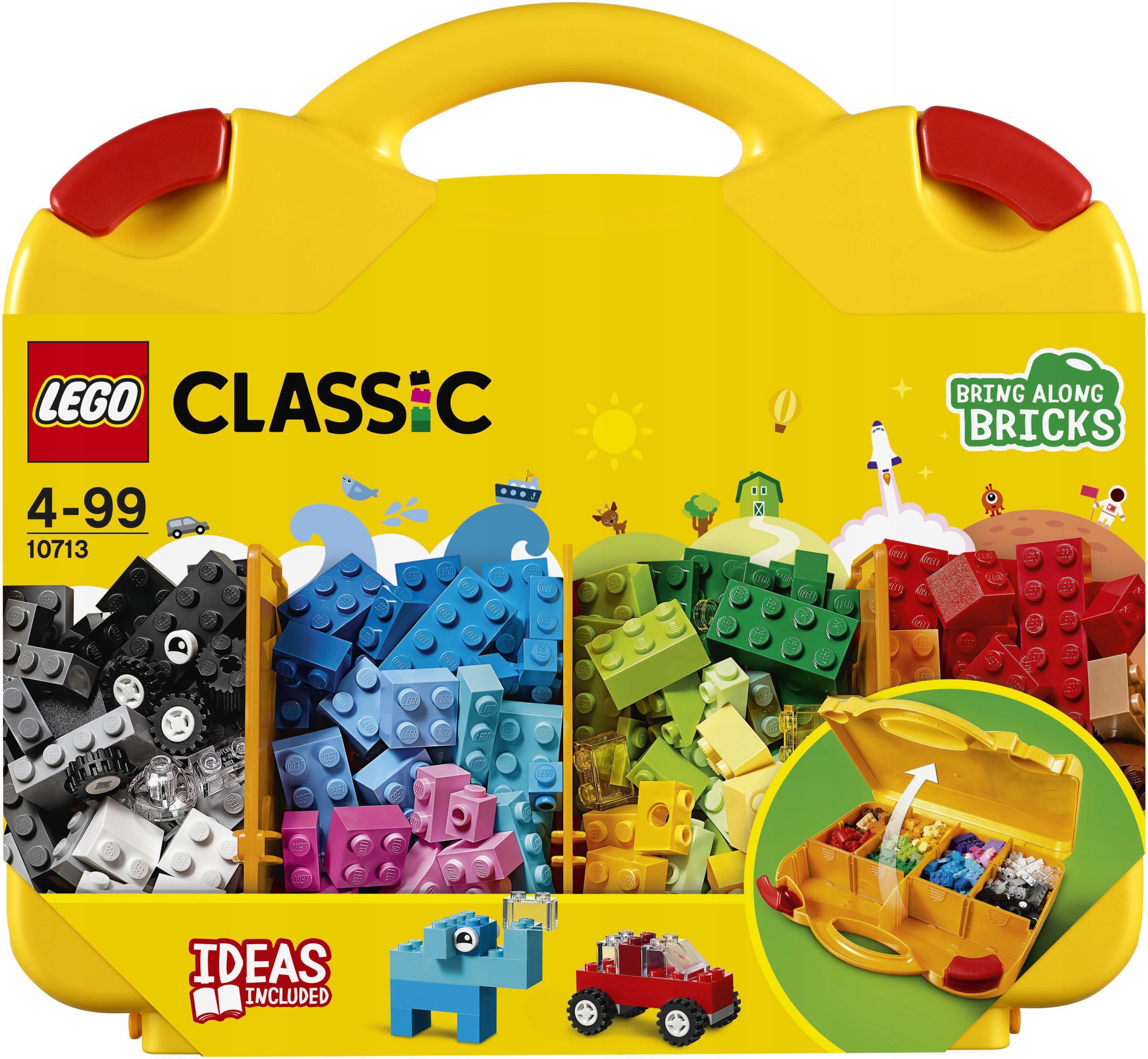 LEGO Classic 10713 LEGO Classic Kreatívny kufor 10713