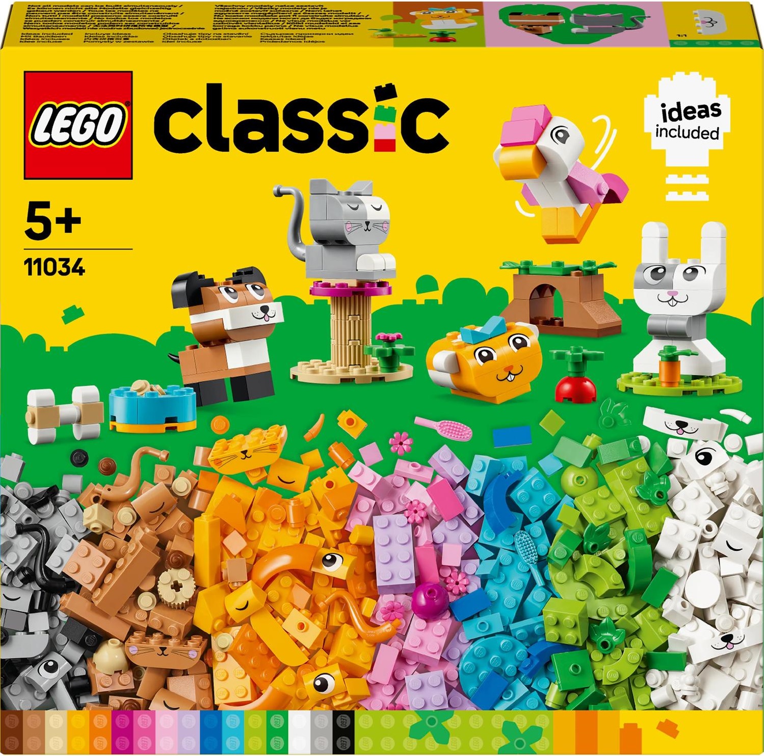LEGO Classic Kreatívne zvieratká 11034