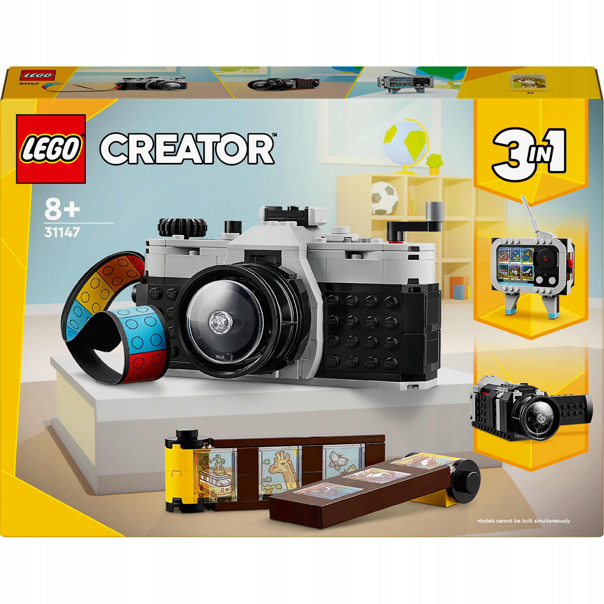 LEGO Creator 3 v 1 31147 Retro fotoaparát