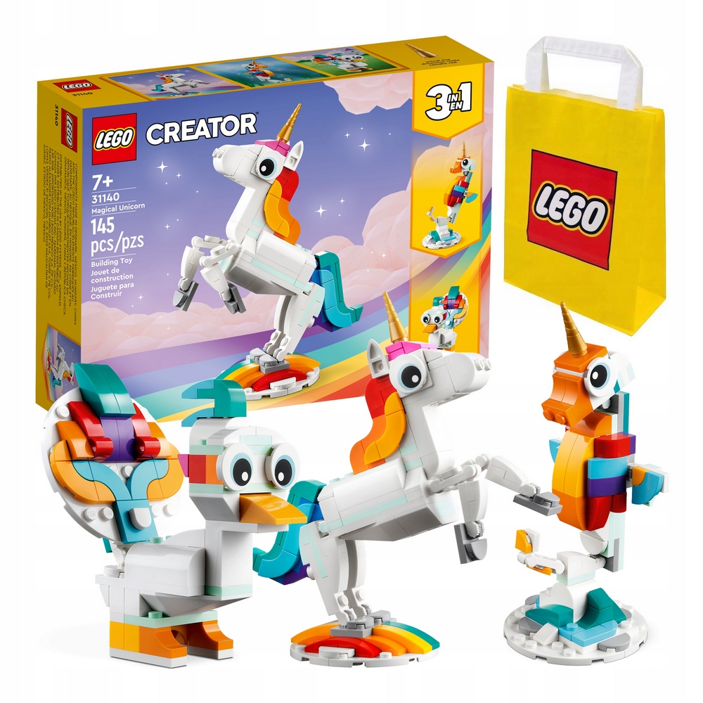 Stavebnica LEGO Creator 3 w 1 - Magnetické kníhku