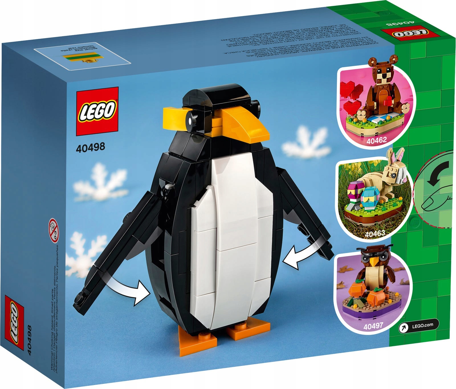 Stavebnica LEGO Creator - Lego Stvoriteľ 40498 vianočné tučniaky