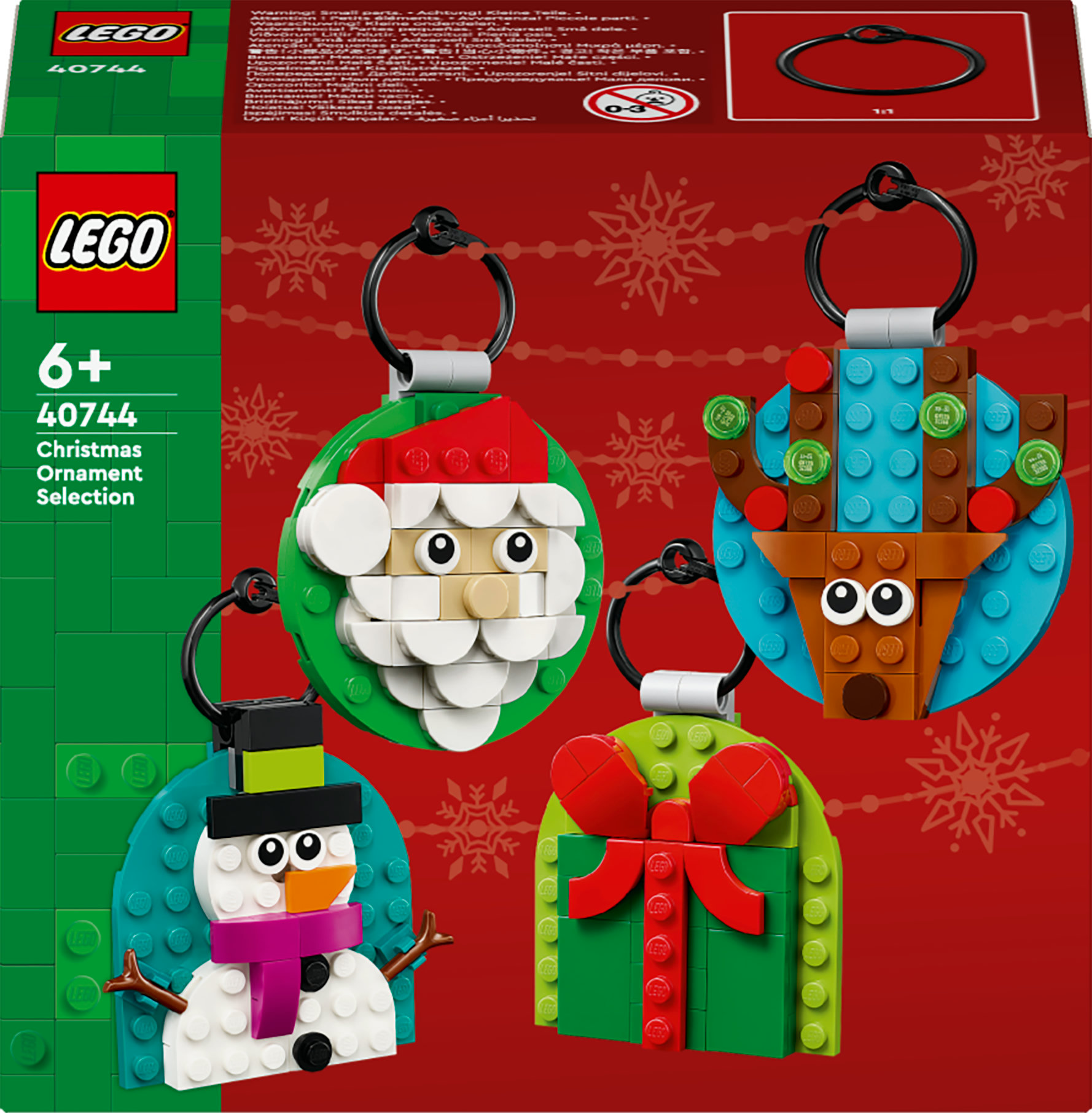 LEGO Creator 40744 Kolekcia vianočných ozdôb