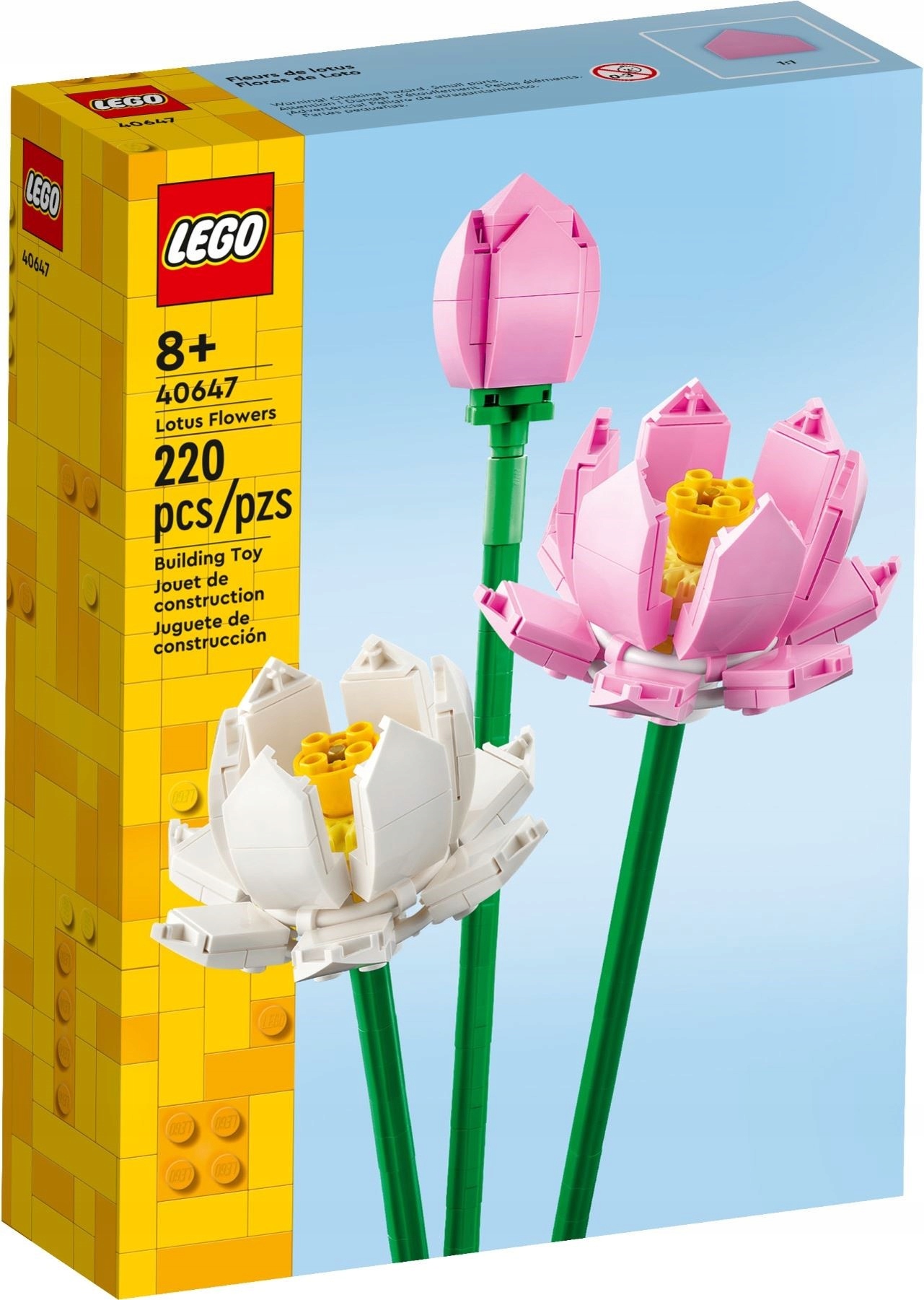Stavebnica LEGO Creator - Lego tvorca Lotos Flowers 40647