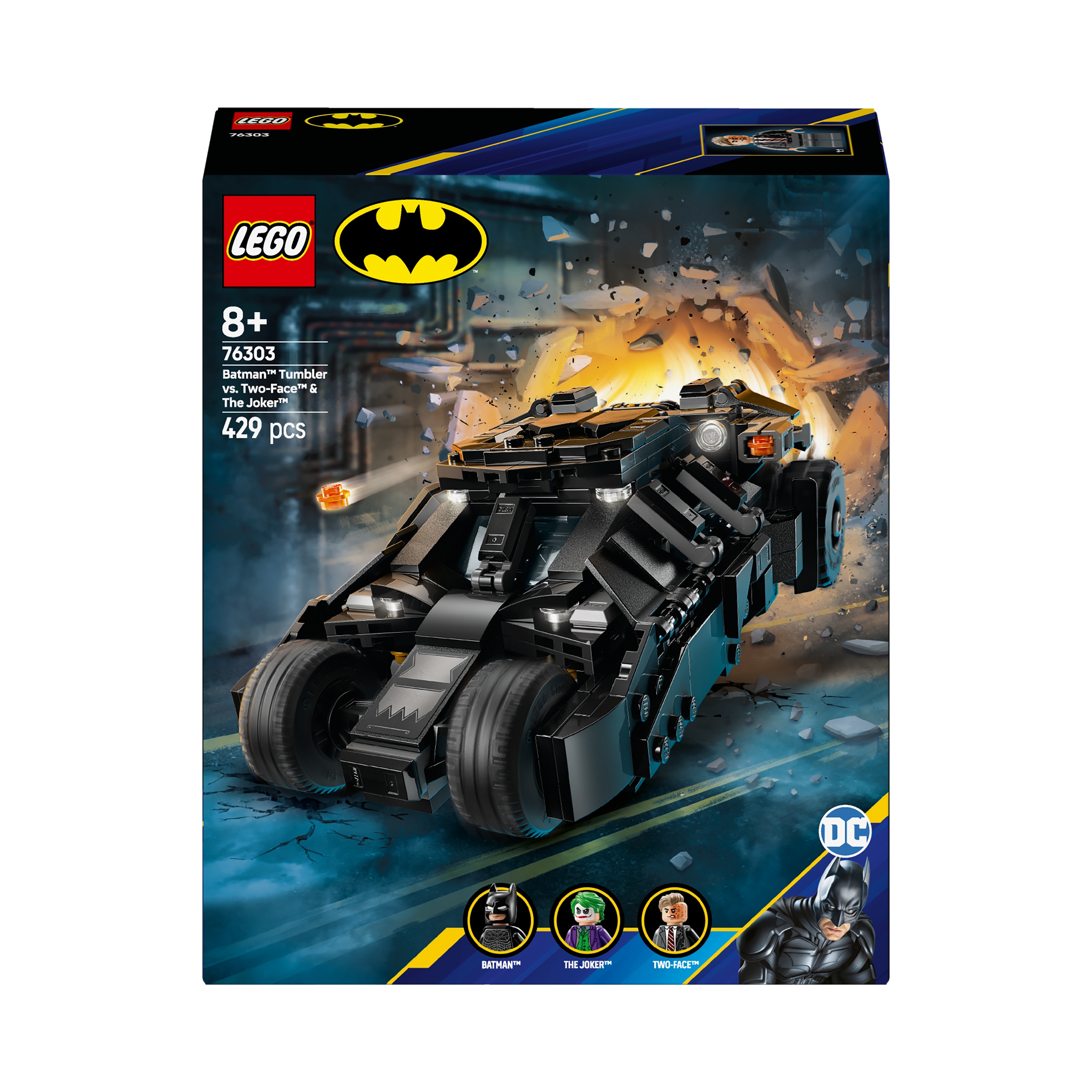 LEGO Super Heroes 76303 Batman vs. Two-Face a hrnček Joker
