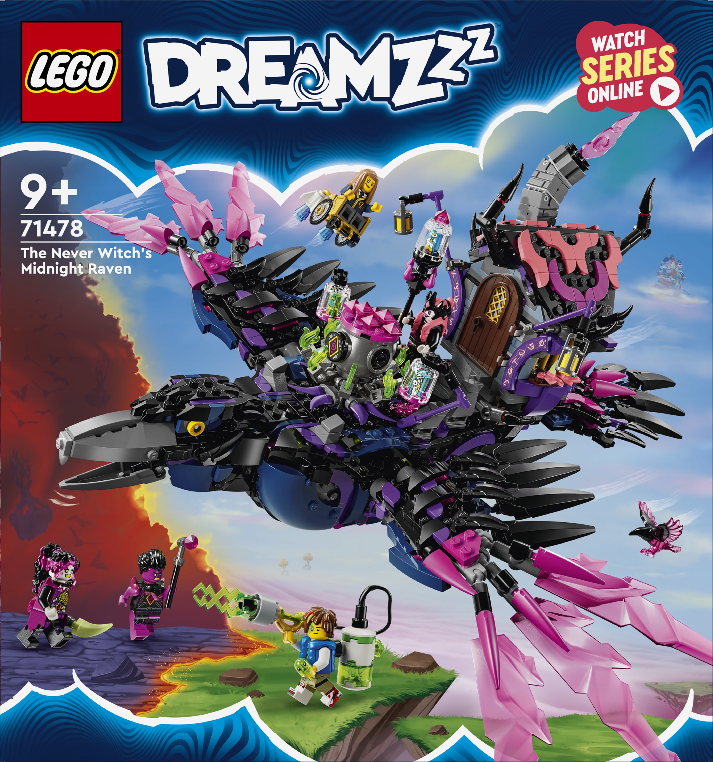 LEGO DREAMZZZ 71478 Polnočný havran Neverwitch