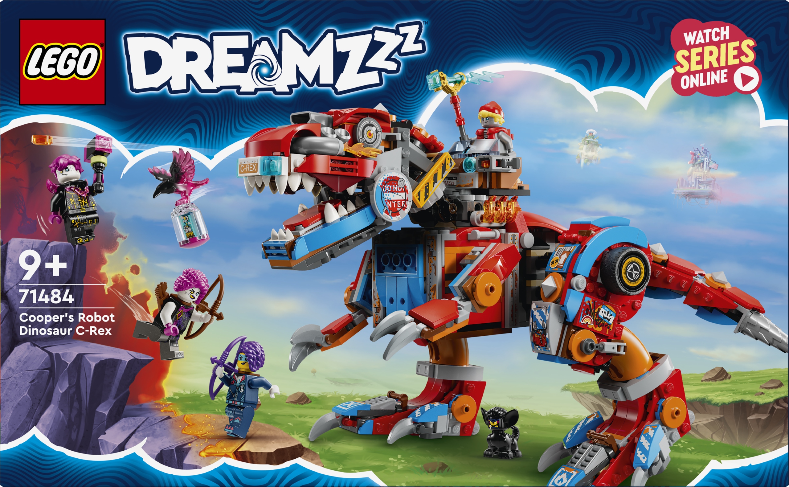 LEGO DREAMZzz 71484 DREAMZzz 71484 Cooper a jeho robotický dinosaurus C-rex