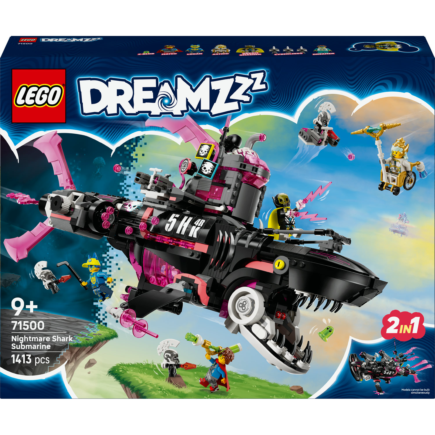 LEGO DREAMZzz 71500 DREAMZzz 71500 Ponorka so žralokom nočnej mory