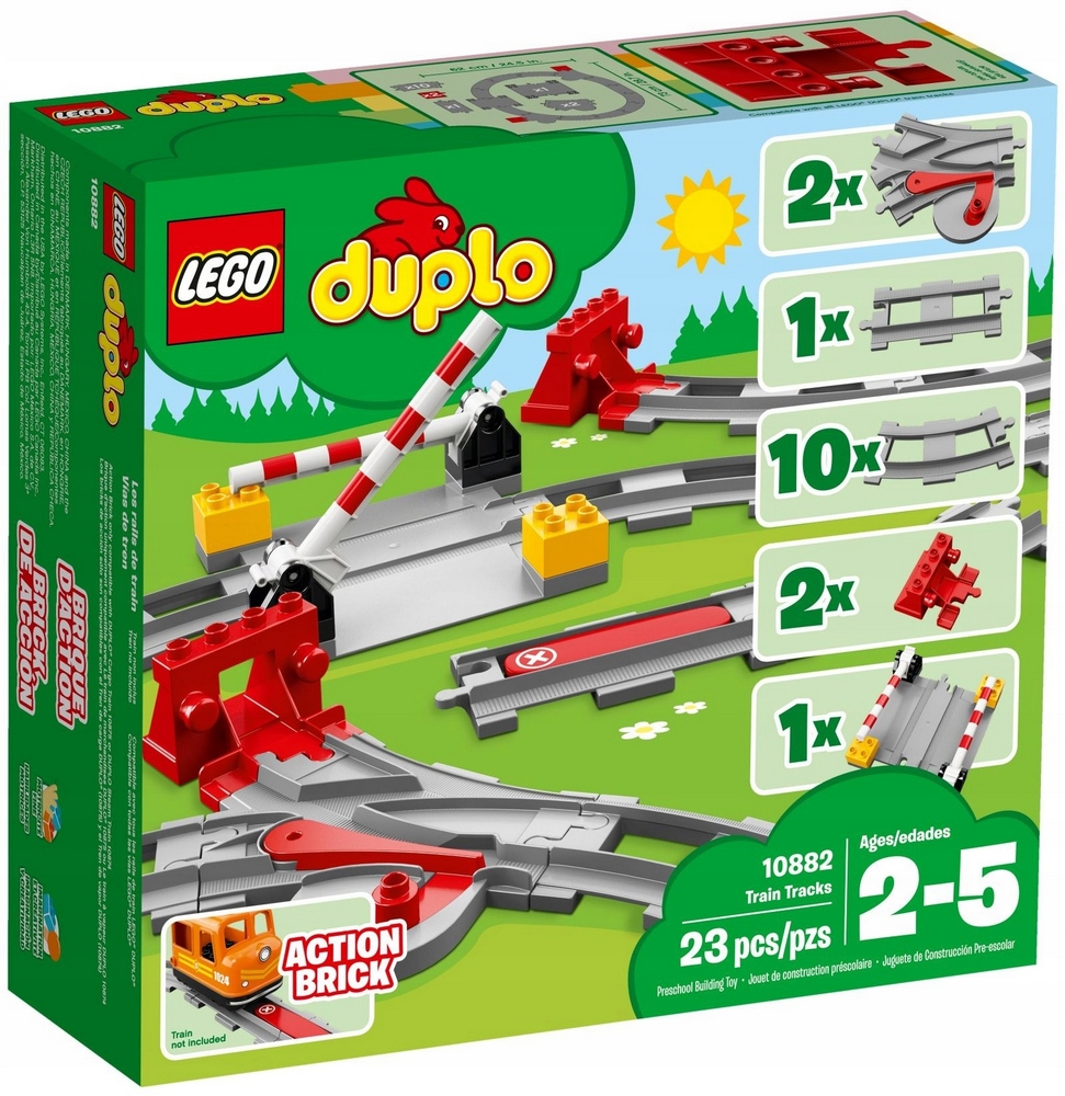 LEGO DUPLO 10882 Železničné trate