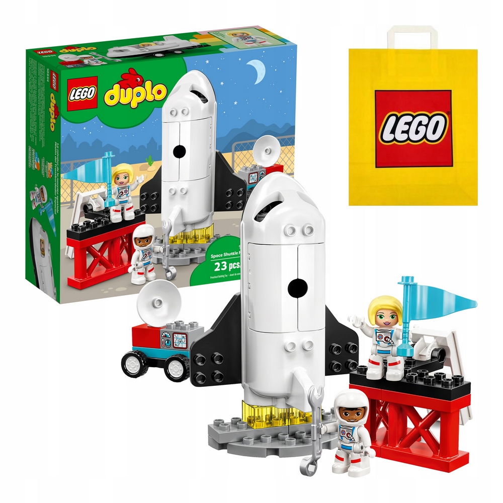 Stavebnica LEGO DUPLO - LEGO DUPLO - Space Ferry Flight (10944)
