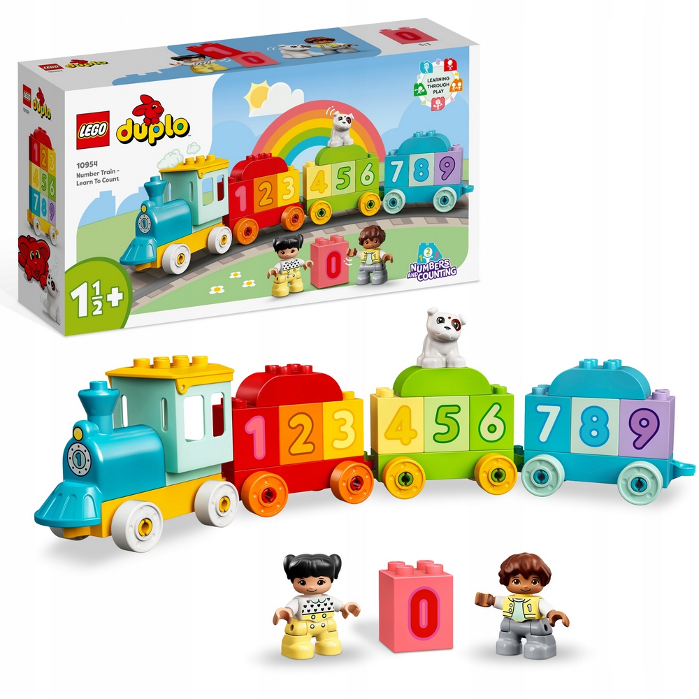 LEGO DUPLO Vlak s číslami Učíme sa počítať 10954
