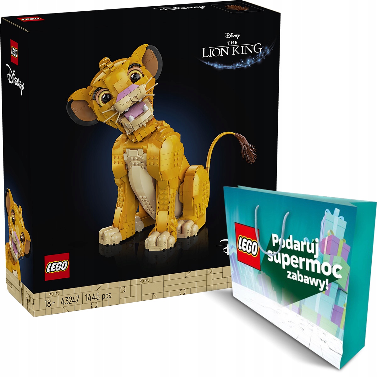 LEGO Disney 43247 Disney 43247 Mladý Simba z Levieho kráľa