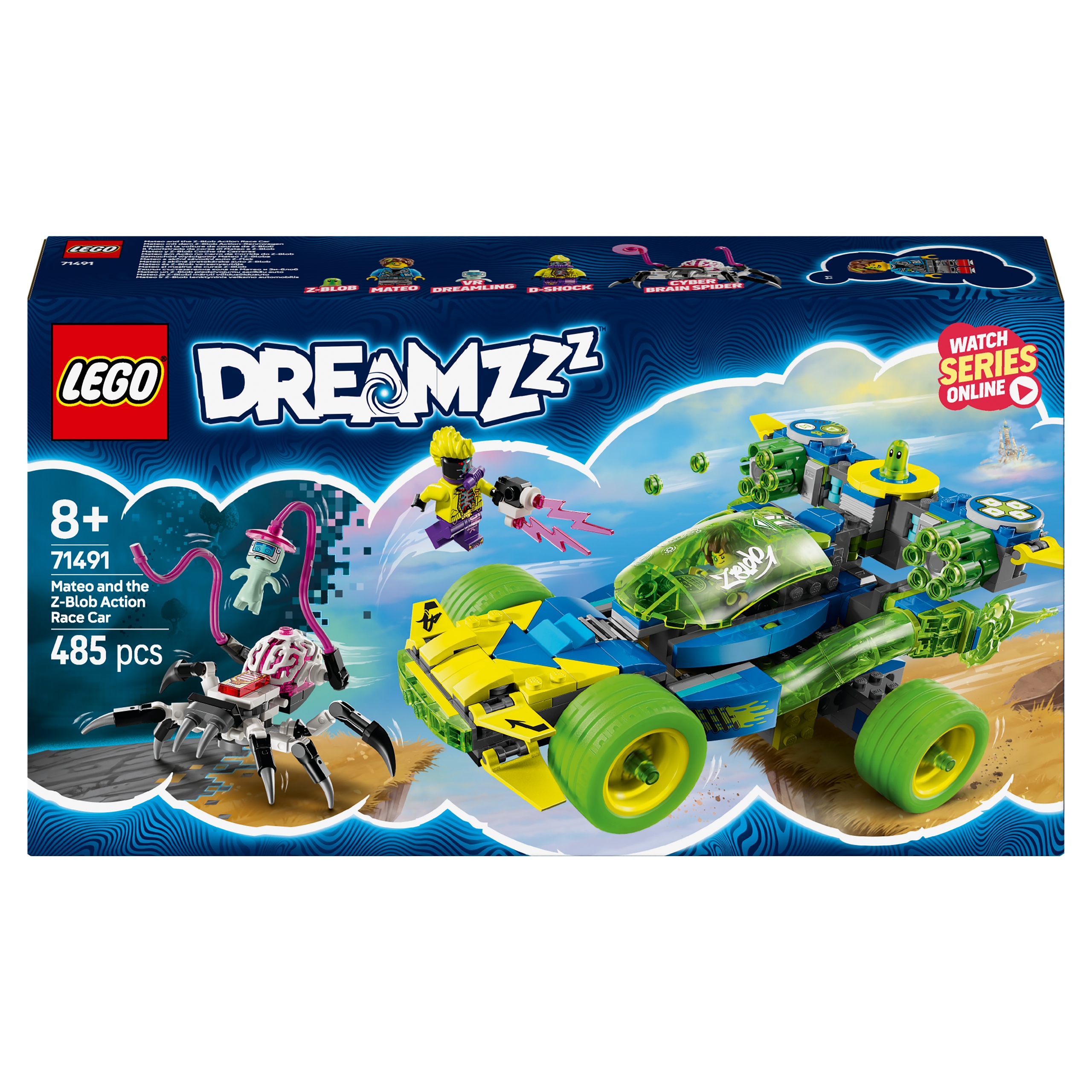 LEGO DREAMZzz 71491 Pretekárske auto Matea a Z-Bloba