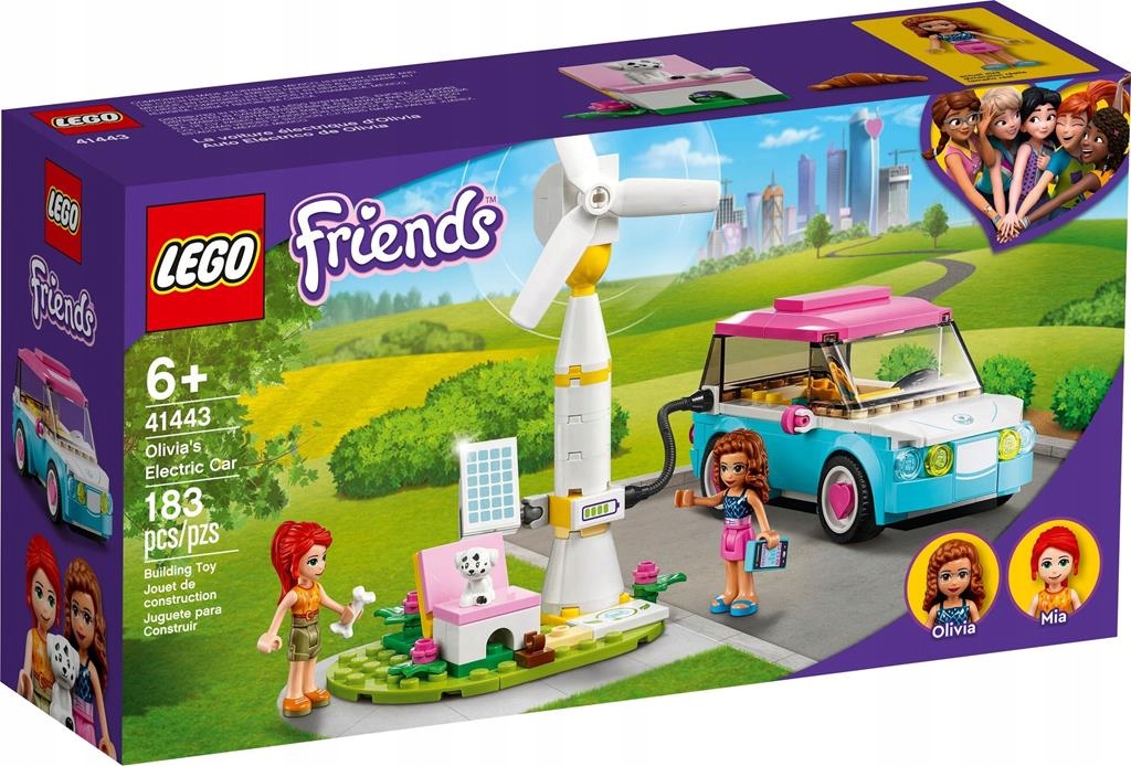 Stavebnica LEGO Friends - Lego Friends 41443 Olivia Electric Auto