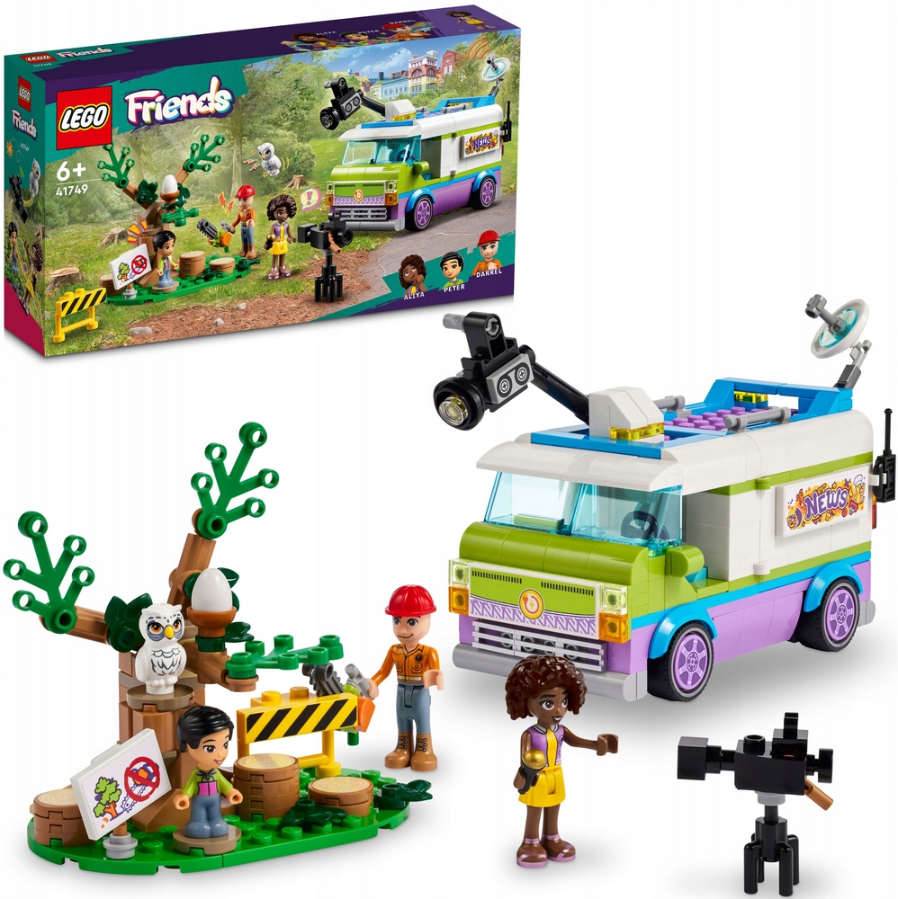 Stavebnica LEGO Friends - Lego Friends Reporter Facgonette 41749