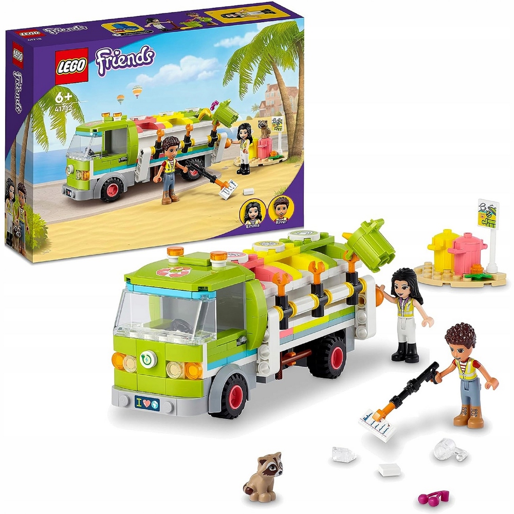 Stavebnica LEGO Friends - Lego Friends odpadky na odpadky čistenie pláže 41712