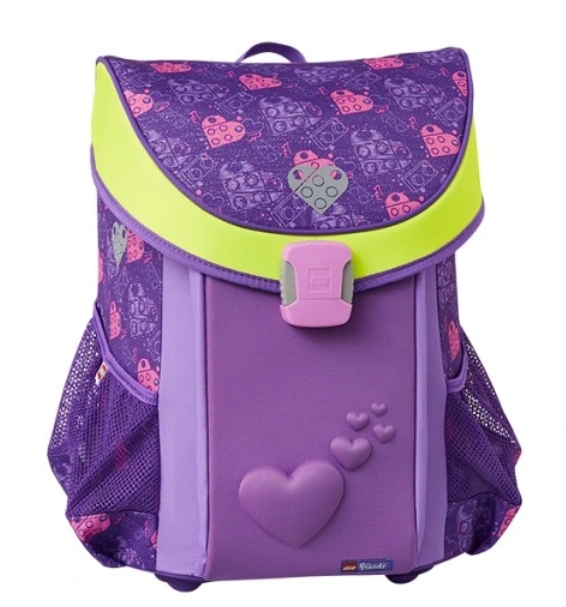 Aktovka - Lego Friends Schoolbag Easy Hearts Heart 3D