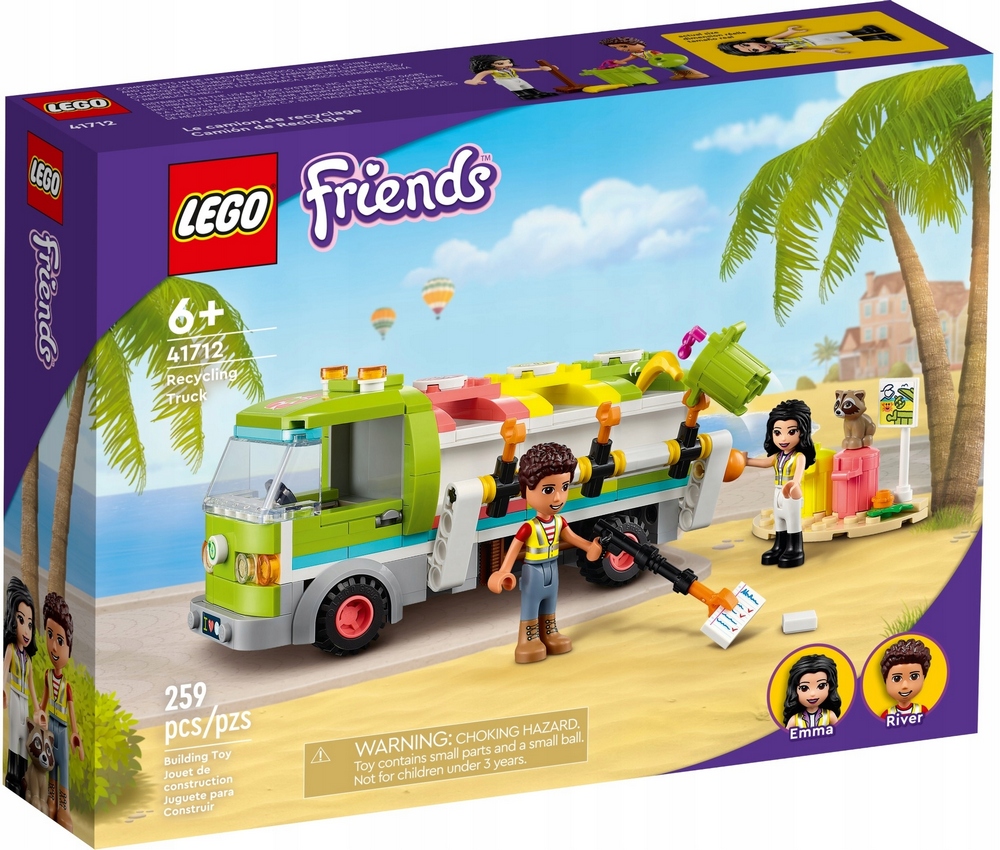 Stavebnica LEGO Friends - Lego Friends 41712 Recyklujúci nákladný automobil
