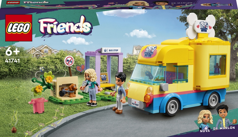 Stavebnica LEGO Friends - Lego Friends 41741 Záchranná dodávka pre psy